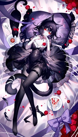 sheya,兽耳,抱枕,连衣裙,garter,猫,猫耳,No-Bra,裤袜