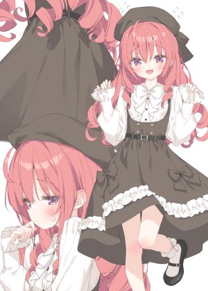 peko,葉月ワトラ,连衣裙,掀裙