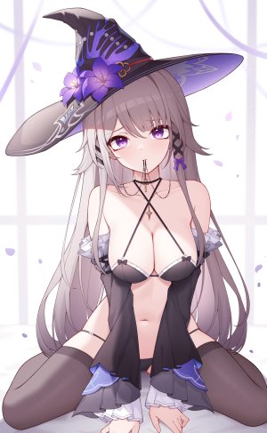 poinia,herta,崩坏：星穹铁道,bra,胖次,丝袜,魔女