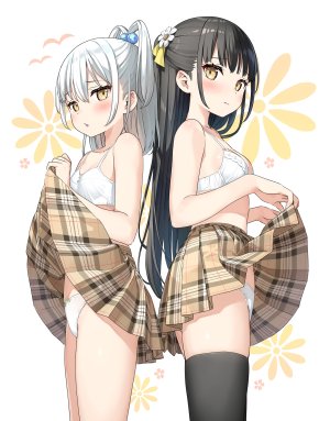 kantoku,nagisa,海猫,bra,胖次,制服,掀裙,丝袜