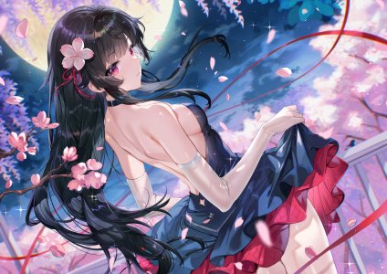 shanguier,少女前線,连衣裙,No-Bra,掀裙