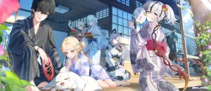 jura,camellya,cartethyia,今汐,jiyan,male_rover,shorekeeper,zani,鸣潮,尖耳,tattoo,浴衣