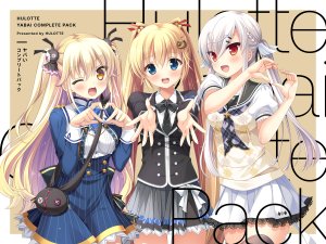 池上茜,浅坂メグリ,葦原希里乃,神林麗,Hulotte,妹のおかげでモテすぎてヤバい。,神頼みしすぎて俺の未来がヤバい。,嫁探しが捗りすぎてヤバい。,制服,黑丝,针织衫,丝袜