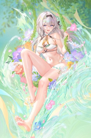 ATDAN,firefly,崩坏：星穹铁道,水着,garter,泳装