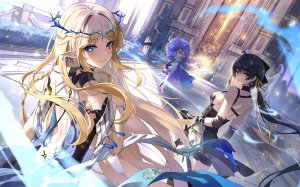 lkeris,cantarella,cartethyia,female_rover,鸣潮,汉服,绷带,No-Bra,尖耳,剑,tattoo,丝袜,雨伞