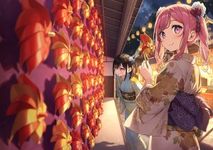 kantoku,久留美,雫,浴衣