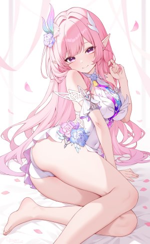 poinia,cyrene,崩坏：星穹铁道,No-Bra,胖次,尖耳,掀裙