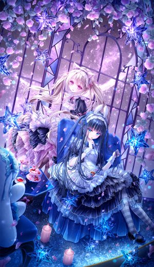 Tinkle,兽耳,兔耳,女仆,猫耳,看穿,掀裙,丝袜