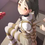 tokinohimitsu,原创,blindfold,捆绑play,项圈,full color,gag,裤袜,马尾辫,sex toys,shibari